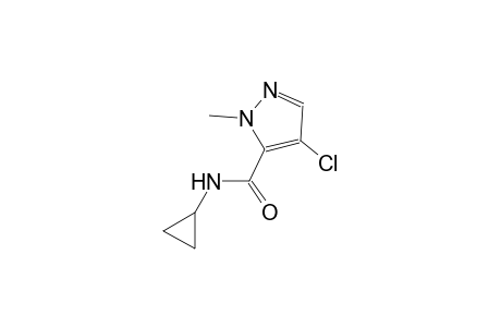 4-chloro-N-cyclopropyl-1-methyl-1H-pyrazole-5-carboxamide
