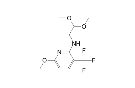 2,2-Dimethoxyethyl-[6-methoxy-3-(trifluoromethyl)-2-pyridyl]amine