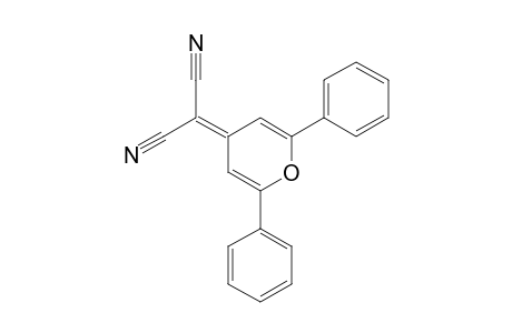 2-(2,6-diphenyl-4H-pyran-4-ylidene)malononitrile