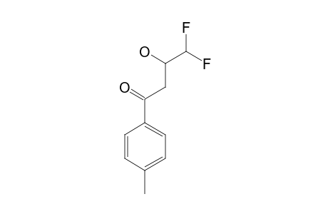 4,4-Difluoro-3-hydroxy-1-(4-methylphenyl)-1-butanone