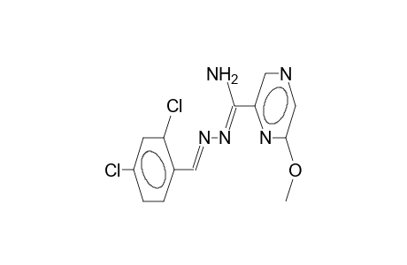 Hydrazine, N-amino(6-methoxypyrazin-2-yl)methylene-N'-(2,4-dichlorobenzylideno)-
