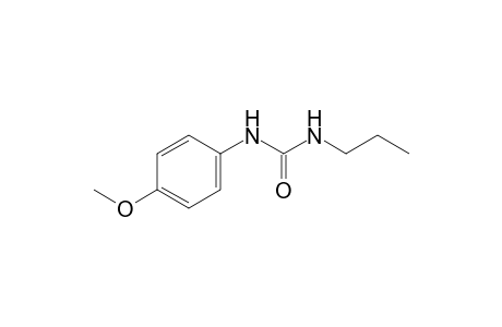 1-(p-methoxyphenyl)-3-propylurea