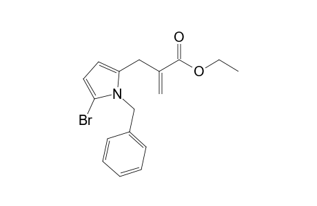 2-[(1-benzyl-5-bromo-pyrrol-2-yl)methyl]acrylic acid ethyl ester