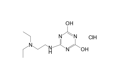 6-{[2-(DIETHYLAMINO)EHTYL]AMINO}-s-TRIAZINE-2,4-DIOL, MONOHYDROCHLORIDE
