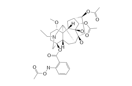 14,16-DI-O-DESMETHYL-14,16-DIACETYLLAPPACONITINE