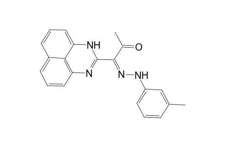 2-[N-(3-Methylphenyl)-2-oxo-propanehydrazonoyl]-1H-perimidine