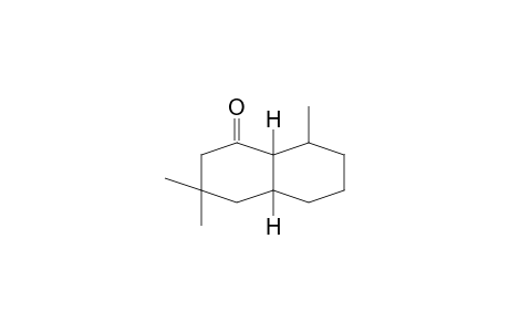 1(2H)-NAPHTHALENONE, OCTAHYDRO-3,3,8-TRIMETHYL-