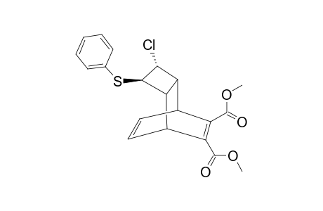 DIMETHYL-3-EXO-PHENYLTHIO-4-ENDO-CHLORO-TRICYCLO-[[4.2.2.0(2,5)]-DECA-7,9-DIENE-7,8-DICARBOXYLATE
