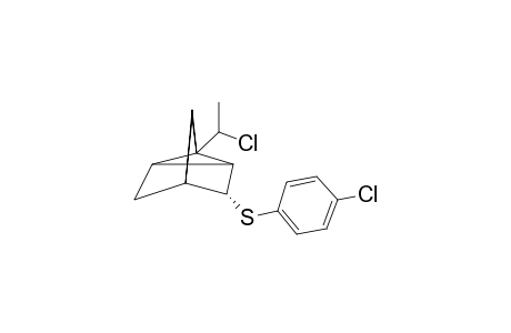 ENDO-3-(4'-CHLORO-1'-PHENYLTHIO)-1-(1'-CHLOROETHYL)-TRICYCLO-[2.2.1.0(2,6)]-HEPTANE;(DIASTEREOMER-1)