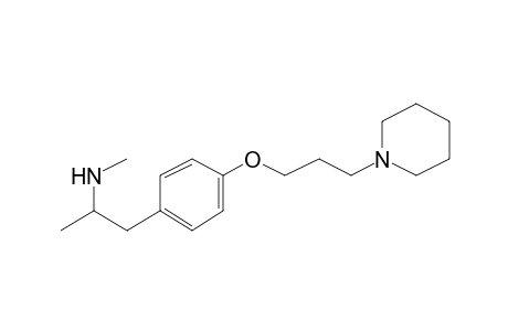N-Methyl-1-(4-[3-(1-piperidinyl)propoxy]phenyl)-2-propanamine
