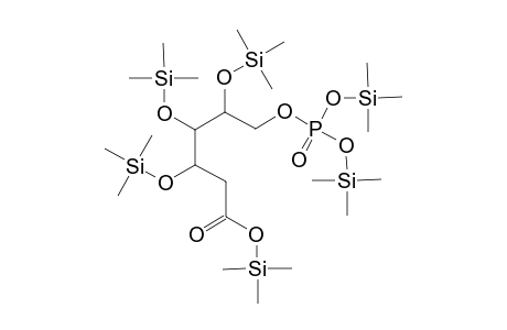 d-Arabino-hexonic acid, 2-deoxy-3,4,5-tris-O-(trimethylsilyl)-, trimethylsilyl ester, bis(trimethylsilyl) phosphate