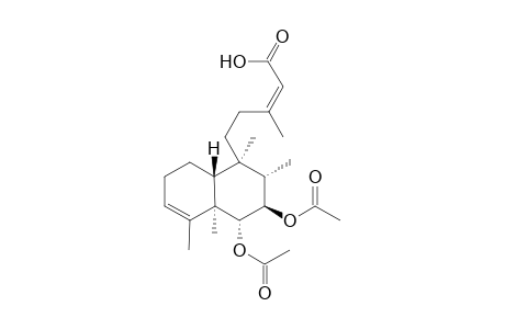 6.alpha.,7.beta.-diacetoxy-13Z-kolavenic acid