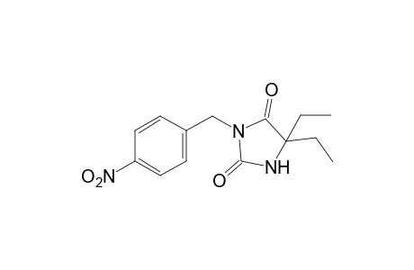 5,5-diethyl-3-(p-nitrobenzyl)hydantoin