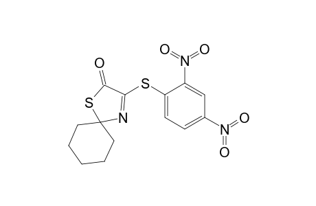 1-Thia-4-azaspiro[4.5]dec-3-en-2-one, 3-[(2,4-dinitrophenyl)thio]-