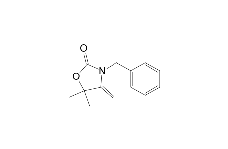 3-Benzyl-5,5-dimethyl-4-methylene-oxazolidin-2-one