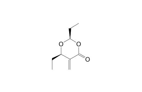 2,6-Diethyl-5-methylene-1,3-dioxan-4-one