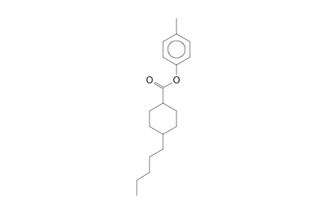 4-Methylphenyl 4-pentylcyclohexanecarboxylate