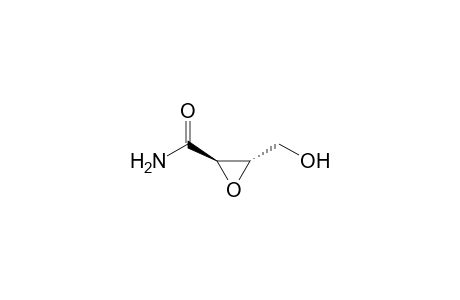 (2R,3S)-3-(hydroxymethyl)-2-oxiranecarboxamide