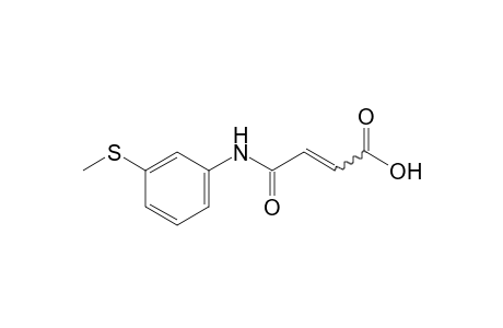3-{[m-(methylthio)phenyl]carbamoyl}acrylic acid