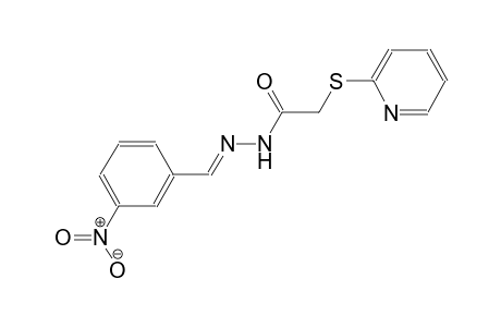 N'-[(E)-(3-nitrophenyl)methylidene]-2-(2-pyridinylsulfanyl)acetohydrazide