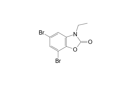 5,7-dibromo-3-ethyl-2-benzoxazolinone