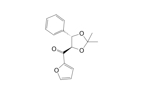 [(4R,5S)-2,2-dimethyl-5-phenyl-1,3-dioxolan-4-yl]-(2-furanyl)methanone