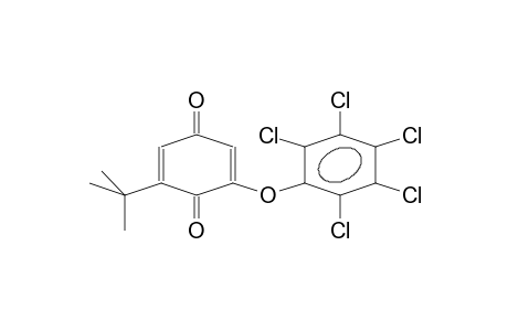 2-Pentachlorophenoxy-6-tert-butyl-P-benzoquinone