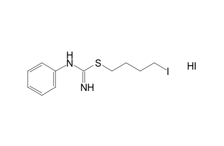 2-(4-iodobutyl)-3-phenyl-2-thiopseudourea, monohydroiodide