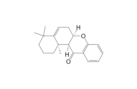 rel-(6aR,12aS,12bR)-1,2,3,4,6,6a,12a,12b-Octahydro-4,4,12b-trimethyl-12H-benzo[a]xanthen-12-one