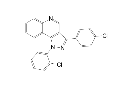 1H-pyrazolo[4,3-c]quinoline, 1-(2-chlorophenyl)-3-(4-chlorophenyl)-
