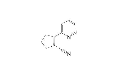 2-(Pyridin-2-yl)cyclopent-1-enecarbonitrile