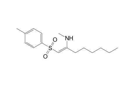 2-Methylamino-1-tosyl-1-octene