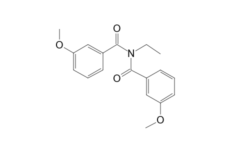 Benzamide, 3-methoxy-N-(3-methoxybenzoyl)-N-ethyl-