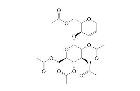 6-Acetoxymethyl-5-[3,4,5,6-tetrahydro-2H-3,4,5-triacetoxy-6-(acetoxymethyl)pyran-2-yl]oxy-5,6-dihydro-2H-pyran