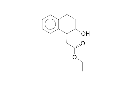 (2-Hydroxy-1,2,3,4-tetrahydronaphthalen-1-yl)acetic acid, ethyl ester