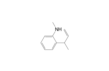 Benzenamine, N-methyl-2-(1-methyl-2-propenyl)-