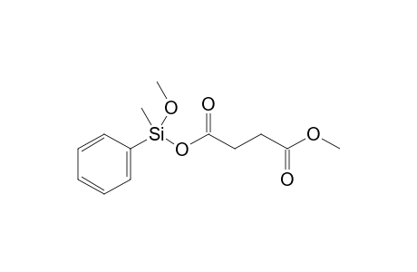 [3-methoxycarbonyl)propanoyloxy]methyl(methoxy)(phenyl)silane