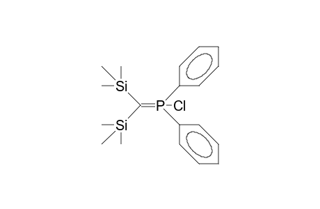 Bis(trimethylsilyl)methylene-chloro-diphenyl-phosphorane