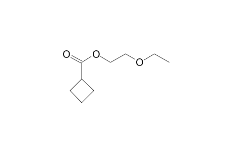 Cyclobutanecarboxylic acid, 2-ethoxyethyl ester