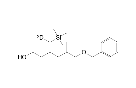 5-(Benzyloxymethyl)-3-([1-2H(1)]-(trimethylsilyl)methylene)-5-hexen-1-ol