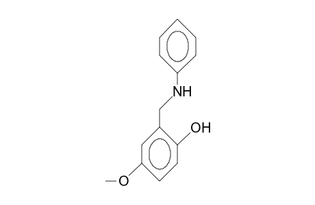 N-(2-Hydroxy-5-methoxy-benzyl)-aniline