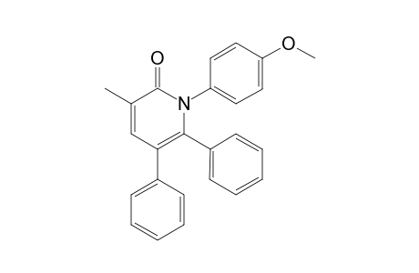 1-(4-Methoxyphenyl)-3-methyl-5,6-diphenylpyridin-2(1H)-one
