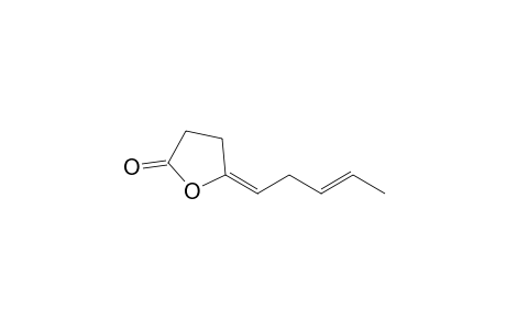 2(3H)-Furanone, dihydro-5-(3-pentenylidene)-, (E,E)-