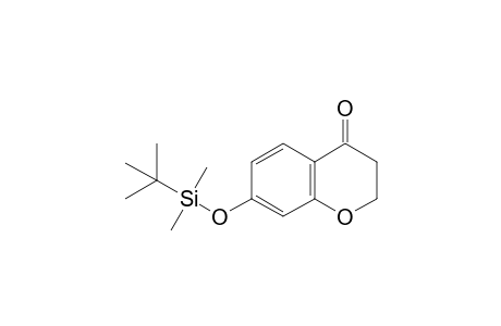 2,3-Dihydro-7-[dimethyl(1,1-dimethylethyl)silyloxy]-4H-1-benzopyran-4-one
