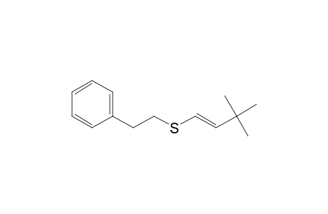2-[(E)-3,3-dimethylbut-1-enyl]sulfanylethylbenzene