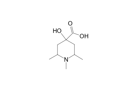 4-Hydroxy-1,2,6-trimethyl-4-piperidinecarboxylic acid