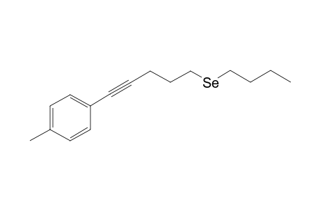 1-Butylseleno-5-p-tolyl-pent-4-yne