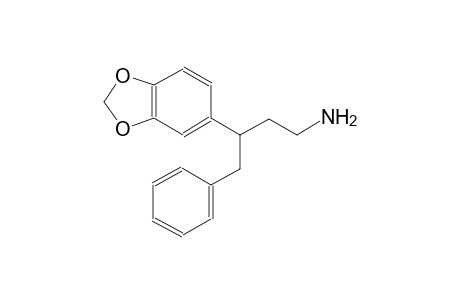 3-(1,3-benzodioxol-5-yl)-4-phenyl-1-butanamine