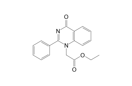 1(4H)-Quinazolineacetic acid, 4-oxo-2-phenyl-, ethyl ester