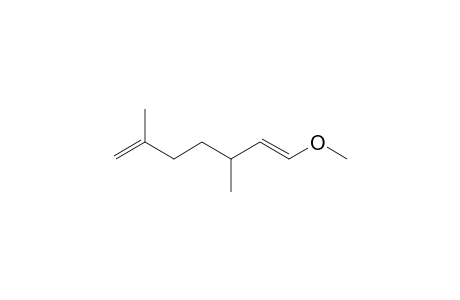 (1E)-1-methoxy-3,6-dimethyl-hepta-1,6-diene